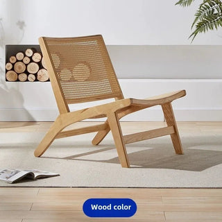 Sedia Rattan Legno Diversi Colori Arredamento Interni Soggiorno Poltrona-INTERIOR DREAM DESIGN