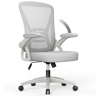 Sedia Ruote Girevoli 360° Supporto Lombare Regolabile Lavoro Ergonomica Ufficio Accessori - INTERIOR DREAM DESIGN