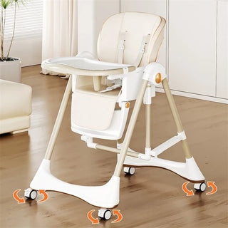 Seggiolone Bambini Sedia Neonati Alimentazione Doppio Utilizzo Diversi Colori Utile Confortevole Cucina-INTERIOR DREAM DESIGN