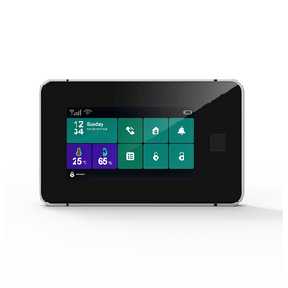 Sensore Allarme Touch Screen Accessori Inclusi Disponibili 12 Lingue Colore Grigio-INTERIOR DREAM DESIGN