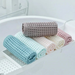 Set 2 Asciugamani Cotone Poliestere Bagno Colori Pastello Peso 80gr Accessori Casa - INTERIOR DREAM DESIGN