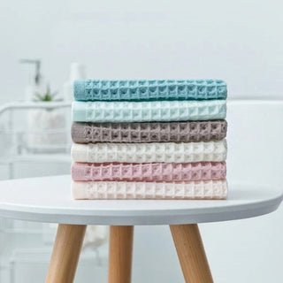 Set 2 Asciugamani Cotone Poliestere Bagno Colori Pastello Peso 80gr Accessori Casa - INTERIOR DREAM DESIGN