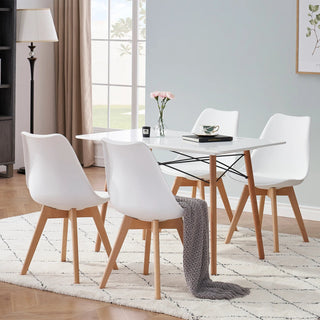 Set 4/6 Sedie Da Pranzo Moderna Comfort Moda Semplice Accessori Casa Cucina - INTERIOR DREAM DESIGN