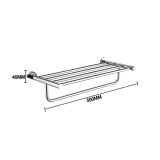 Set Accessori Bagno Argento Decorazione Bagno Design Elegante Diversi Modelli Accessori Arredo-INTERIOR DREAM DESIGN