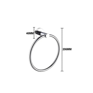 Set Accessori Bagno Argento Decorazione Bagno Design Elegante Diversi Modelli Accessori Arredo-INTERIOR DREAM DESIGN