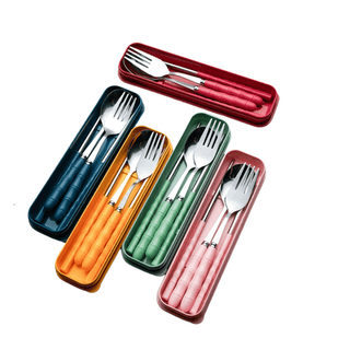 Set Da 3 Pezzi Kit Portatile Con Scatola Set Da Viaggio Colori Vivaci Design Moderno - INTERIOR DREAM DESIGN