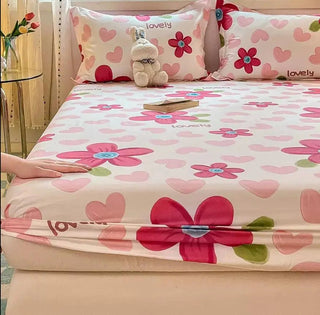 Set Lenzuolo Federe Letto Cameretta Diverse Dimensioni Fantasie Colori Tessuto Morbido Cotone Puro-INTERIOR DREAM DESIGN