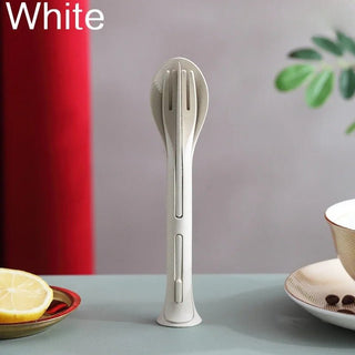 Set Posate Materiale Plastica Diverse Colorazioni Portatile Comodo Posate Staccabili-INTERIOR DREAM DESIGN