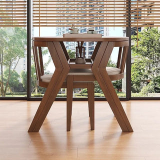 Set Sedia Tavolo Diversi Colori Legno Singolari Salotto Pratico Elegante Artistico-INTERIOR DREAM DESIGN