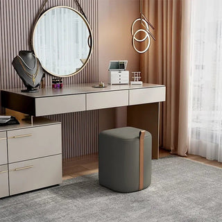 Sgabello Diversi Colori Arredamento Piccole Dimensioni Casa Ingresso Salotto Imbottitura-INTERIOR DREAM DESIGN