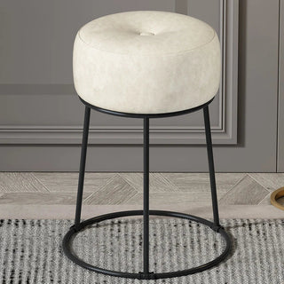 Sgabello Materiale Ecopelle Diverse Colorazioni Arredo Casa Design Moderno Resistente Comodo-INTERIOR DREAM DESIGN