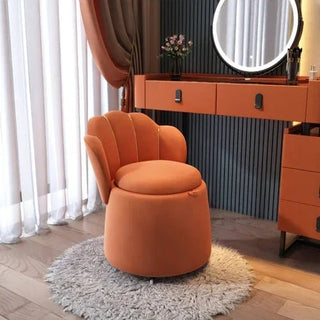 Sgabello Materiale Plastificato Diverse Colorazioni Elegante Porta Oggetti Arredo Camera-INTERIOR DREAM DESIGN