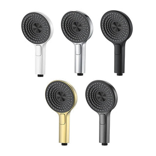 Soffione Doccia Piccolo Rotondo Comodo Diversi Colori Accessorio Bagno Utile Resitente-INTERIOR DREAM DESIGN