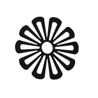 Sotto Bicchiere Modello Fiore Design Floreale Design Moderno Decorazione Moderna-INTERIOR DREAM DESIGN