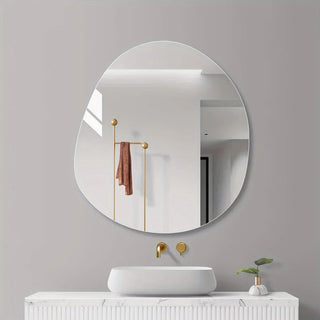 Specchio Infrangibile Ellisse Bagno Camera Letto Soggiorno Accessori Arredamento Casa - INTERIOR DREAM DESIGN