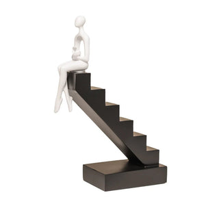 Statua Materiale Resina Design Moderno Creativo Arredo Casa Innovativo Elegante-INTERIOR DREAM DESIGN