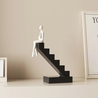Statua Materiale Resina Design Moderno Creativo Arredo Casa Innovativo Elegante-INTERIOR DREAM DESIGN
