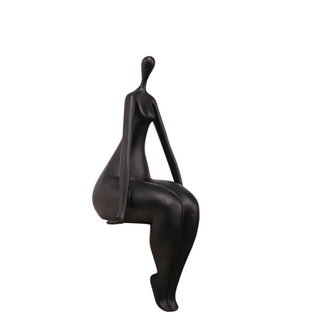 Statua Materiale Resina Diverse Colorazioni Arredo Casa Design Donna Nuda Elegante Moderno-INTERIOR DREAM DESIGN