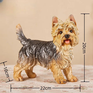 Statuetta Cane Diversi Modelli Forme Arredamento Alta Qualità Resina Casa Decorazione-INTERIOR DREAM DESIGN