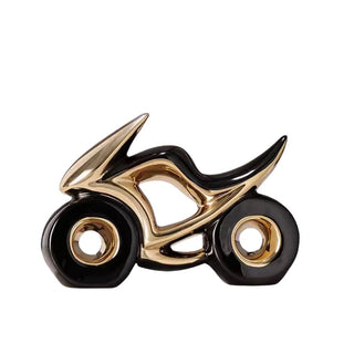 Statuetta Materiale Ceramica Diverse Colorazioni Arredo Casa Design Moto Moderno-INTERIOR DREAM DESIGN