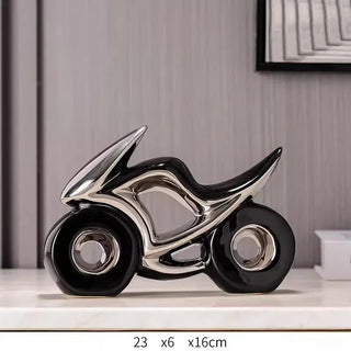 Statuetta Materiale Ceramica Diverse Colorazioni Arredo Casa Design Moto Moderno-INTERIOR DREAM DESIGN