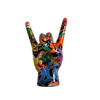 Statuetta Materiale Resina Design Moderno Creativo Innovativo Arredo Casa Modelli Diversi-INTERIOR DREAM DESIGN