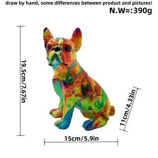 Statuetta Modello Cane Diverse Colorazioni Design Moderno Innovativo Arredo Casa-INTERIOR DREAM DESIGN