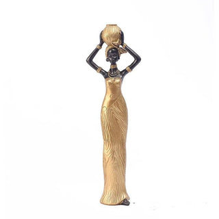 Statuetta Modello Donna Materiale Resina Diverse Colorazioni Design Moderno Arredo Casa-INTERIOR DREAM DESIGN
