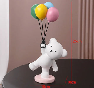 Statuetta Modello Orso Diversi Modelli Materiale Resina Arredo Casa Design Moderno Creativo-INTERIOR DREAM DESIGN