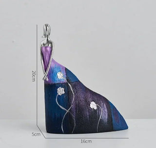 Statuetta Resina Diversi Modelli Figura Donna Arredamento Decorazione Casa-INTERIOR DREAM DESIGN