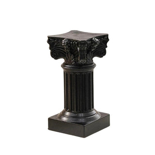 Statuetta Resina Ornamento Colonna Greca Design Decorazione Casa - INTERIOR DREAM DESIGN