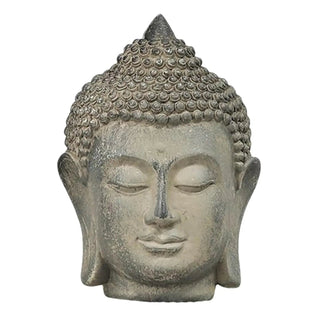 Statuetta Testa Buddha Ornamento Statua Decorazione Casa - INTERIOR DREAM DESIGN