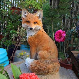 Statuetta Volpe Diversi Modelli Esterno Decorazioni Casa Giardino Decorativo Particolare Animali-INTERIOR DREAM DESIGN