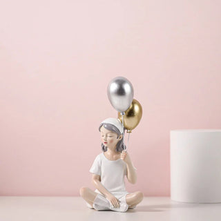 Statuette Materiale Resina Diversi Modelli Decorazione Creativa Modello Bambina Arredo Casa-INTERIOR DREAM DESIGN