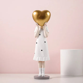 Statuette Materiale Resina Diversi Modelli Decorazione Creativa Modello Bambina Arredo Casa-INTERIOR DREAM DESIGN