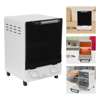 Sterilizzatore Macchinario Sterilizzare Due Ripiani Ferro Vetro Capacità 12 Litri Elettrodomestici-INTERIOR DREAM DESIGN