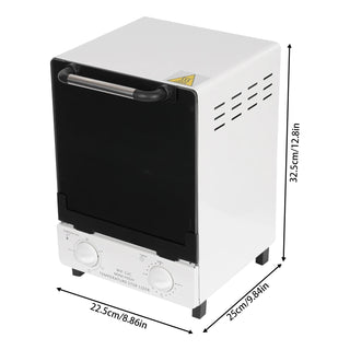 Sterilizzatore Macchinario Sterilizzare Due Ripiani Ferro Vetro Capacità 12 Litri Elettrodomestici-INTERIOR DREAM DESIGN