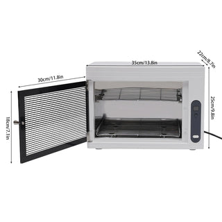 Sterilizzatore Sterilizzazione UV Capacità 10 Litri Colore Bianco Elettrodomestici Casa-INTERIOR DREAM DESIGN