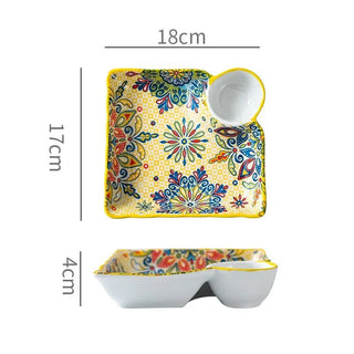 Stoviglie Ceramica Design Innovativo Colorato Ciotola Inclusa Diversi Colori-INTERIOR DREAM DESIGN