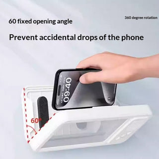Supporto Impermeabile Smartphone Bagno Speaker Bluetooth Rotante 360° - INTERIOR DREAM DESIGN