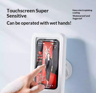 Supporto Impermeabile Smartphone Bagno Speaker Bluetooth Rotante 360° - INTERIOR DREAM DESIGN