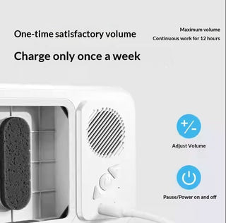 Supporto Impermeabile Smartphone Bagno Speaker Bluetooth Rotante 360° - INTERIOR DREAM DESIGN