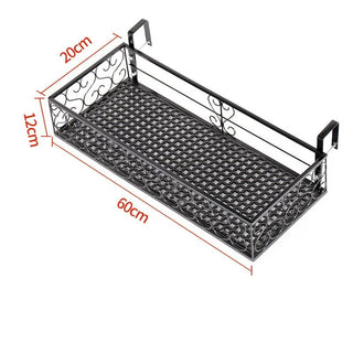 Supporto Piante Materiale Metallo Diverse Dimensioni Decorazione Balcone Resistente Design Moderno-INTERIOR DREAM DESIGN