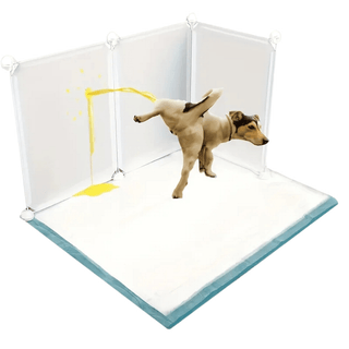 Supporto Pipi Cani Materiale Plastica Modello C/L Supporto Parete Pipi Animali Domestici-INTERIOR DREAM DESIGN