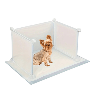 Supporto Pipi Cani Materiale Plastica Modello C/L Supporto Parete Pipi Animali Domestici-INTERIOR DREAM DESIGN
