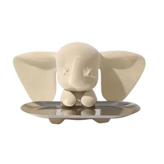 Svuota Tasche Modello Dumbo Decorazione Salotto Design Moderno Arredo Casa Elegante Resina - INTERIOR DREAM DESIGN