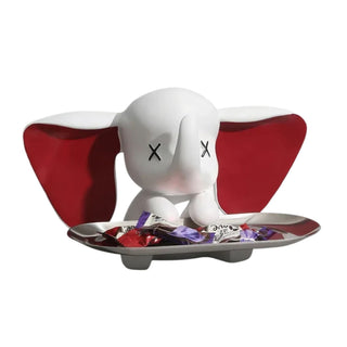 Svuota Tasche Modello Dumbo Decorazione Salotto Design Moderno Arredo Casa Elegante Resina - INTERIOR DREAM DESIGN