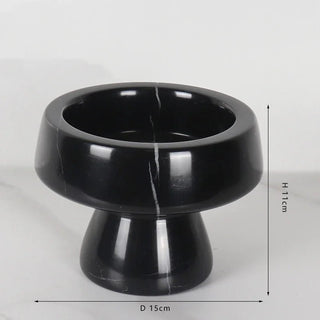 Svuotatasche Marmo Diversi Colori Beige Nero Bianco Piccole Dimensioni Comodo Elegante-INTERIOR DREAM DESIGN