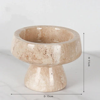 Svuotatasche Marmo Diversi Colori Beige Nero Bianco Piccole Dimensioni Comodo Elegante-INTERIOR DREAM DESIGN