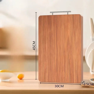 Tagliere Legno Marrone Chiaro Diverse Dimensioni Manovrabile Cucina Tagliare Precisione-INTERIOR DREAM DESIGN